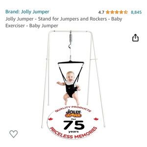 60%off Jolly Jumper - Stand for Jumpers and Rockers - Baby Exerciser